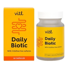 Vitl Daily Biotic 30 Capsules