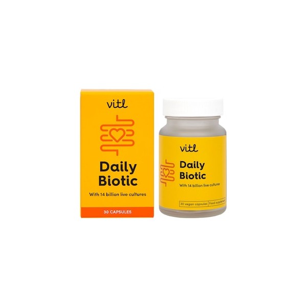 Vitl Daily Biotic 30 Capsules