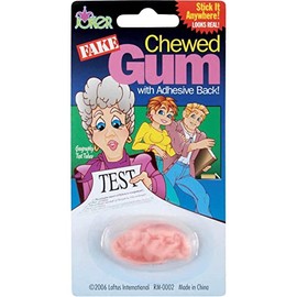 Fake Chewed Gum Prank-gag by BWacky