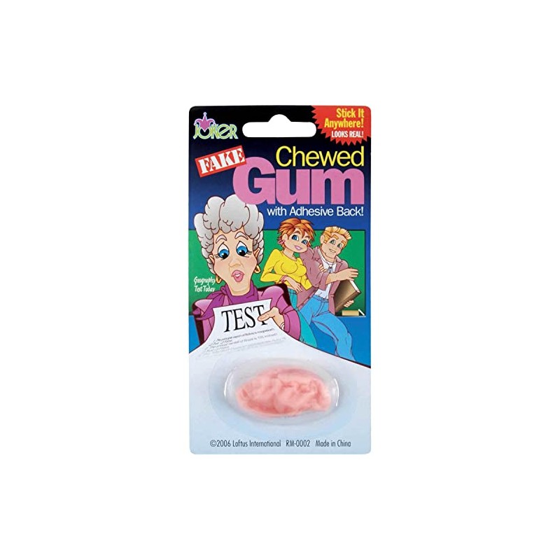 Fake Chewed Gum Prank-gag by BWacky