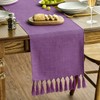 Artoid Mode Lilac Purple Boho Rural Rustic Farmhouse Tassel Table