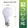 Bioluz LED 100W LED Bulbs, Dimmable LED Light Bulbs, Natural