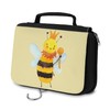 Parent-New Mr. & Mrs. Panda Toiletry Bag Bee King, yellow,