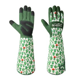 Long Gardening Gloves for Women,Rose Pruning Gloves with Forearm Protection,Breathable Work Gloves with Touch Screen for Yard & Outdoor Work(Small 1 pair)