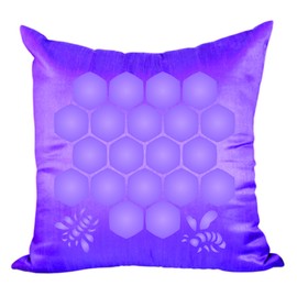 Honeycomb Stencil, 6.5 x 6.5 inch (S) - Large Bee Honey Comb Hexagon Stencils by CRAFT KREATIVELY