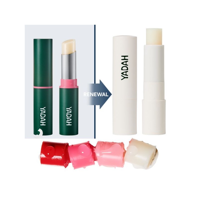 YADAH Cactus Lip Tint Balm 4.3g, Color:Strawberry Smoothie