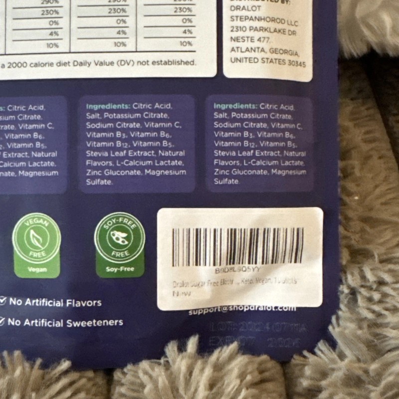 Dr Alot Electrolyte Drink Mix Variety Pack 16 on the