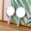 10 Pcs Small Handheld Mirrors Travel Makeup Hand Mirrors Potable