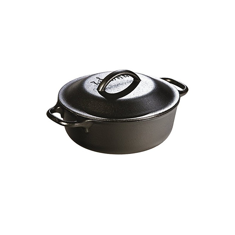 Lodge 8" Cast Iron Serving Pot 2-Quart L2SP3