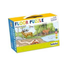 beleduc Floor Puzzle Forest - Set of 4 Children's Puzzles XL Puzzle