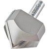 Trend Professional Chamfer V Groove Cutter, 45-Degree, 1/2 Inch Shank,