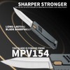 XXOK Pocket Folding Knife Multi functional EDC Aluminum Practical Lightweight