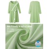 Women's Post Shoulder Surgery Dress 3/4 Sleeve Full Open Side