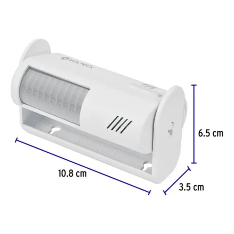 Sensor De Movimiento Con Alarma Y Timbre 46595