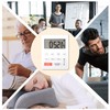 HonorMeet Digital Desk Timer with 4 Count-Down/Count-up Trackings,12 or 24
