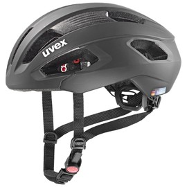 uvex Rise CC - Safe Performance Helmet for Men and Women - Individual Size Adjustment - Optimised Ventilation - All Black Matt - 52-56 cm