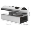 304 Stainless Steel Toothbrush Toothpaste Holding Stand Storage Bracket for