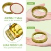Gold 15Pcs 70mm/2.76" Canning Lids with Rings Regular Mouth for