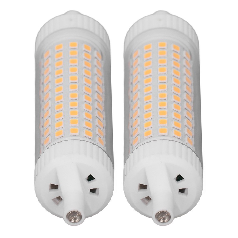 2Pcs R7S LED Light Bulb 118mm Dimmable 15W 154 LEDs