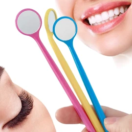 Universo en Linea Espejo Lash O Dental Para Extenciones De Pestañas Plastico F