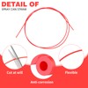 4 Pcs Spray Can Replacement Straws Can Straw Red Straws