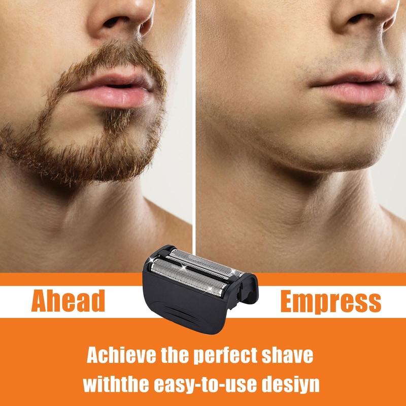 2PACK（BLACK）Replacement Head and Cutter Assembly Compatible with Remington PF7400, PF7500,