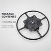 Heavy Duty Q235B Steel Recliner Swivel Ring Base with 10