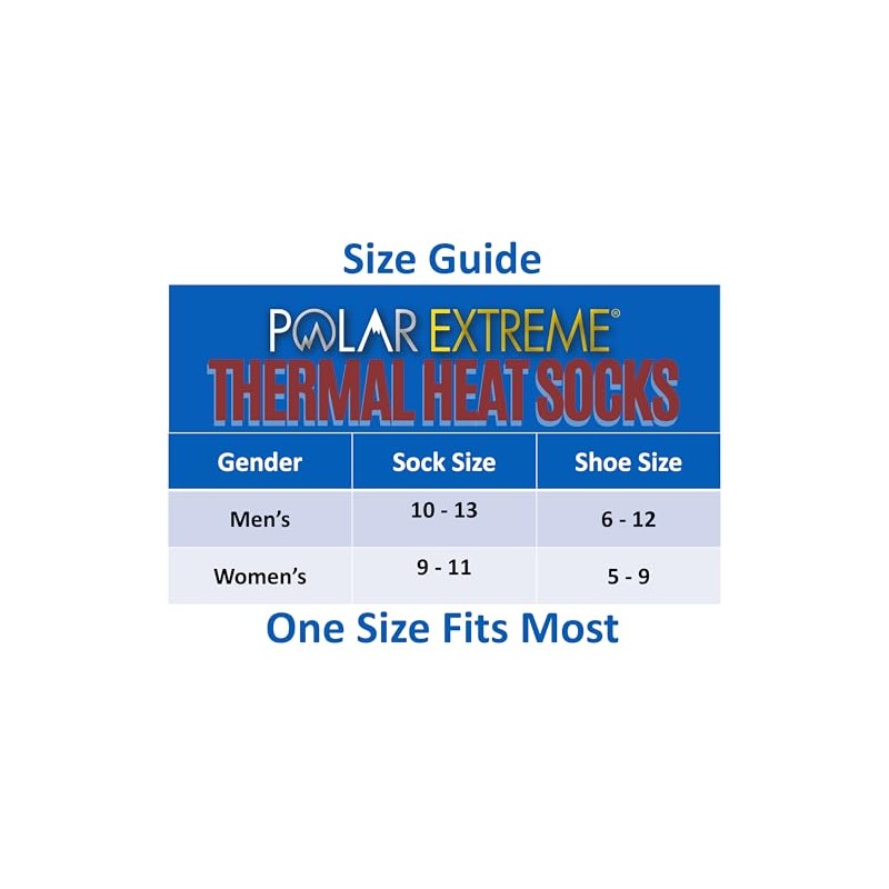 Polar Extreme - Calcetín térmico para hombre, 2 unidades, Gris
