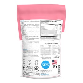 Portions Master Portions Master Cold-Processed, CFM 100% Whey Protein Powder. All-Natural Fast-Digesting Sweetened with Stevia (2 LB, Strawberries & Cream)