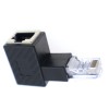 Unbranded 90 Degree Up Angle RJ45 Male to Female Adapter