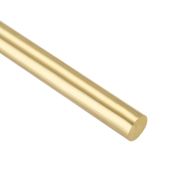 QUARKZMAN Brass Rods 1/4 Inch x 14 Inch Brass Solid