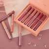 Set 6 Piezas Labial Líquido Mate Nude A 6pcs