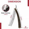 Armory Replicas SWEENEY TODD DEMON BARBER'S STRAIGHT RAZOR REPLICA, BURTON