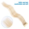 6D Second Generation Hair Piece, 100% Real Natural Hair Extensions,