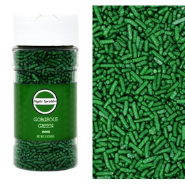 Mystic Sprinkles Solid Color Jimmy Sprinkles (Gorgeous Green)