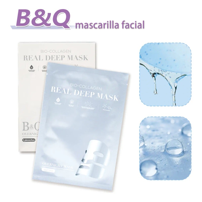 Mascarilla Facial Colágeno Hidrolizado Hidratación