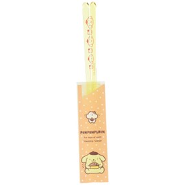 Kaneshotouki Sanrio 490564 Pompompurin with Muffin Clear Chopsticks Light Yellow