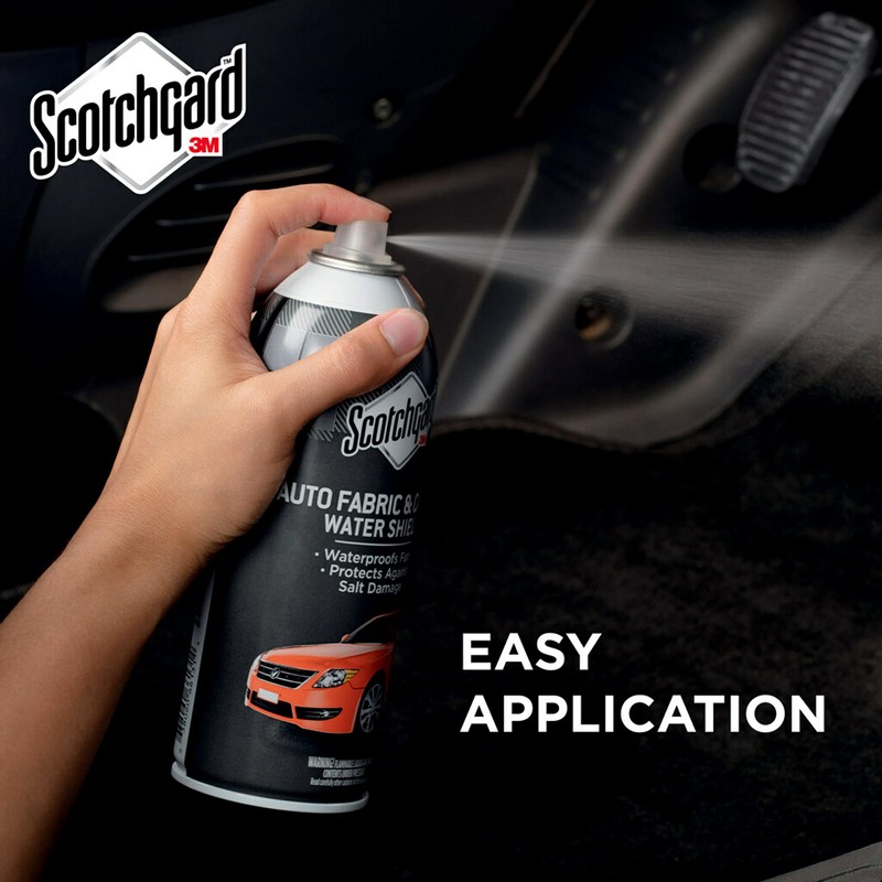 Scotchgard Auto Fabric & Carpet Water Shield, 40 Ounces (Four,