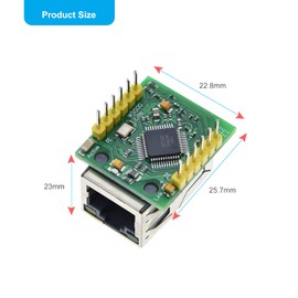ARCELI W5500 SPI to LAN Ethernet Network Module TCP IP STM32 Interface 3.3V 5V for Arduino WIZ820io RC5