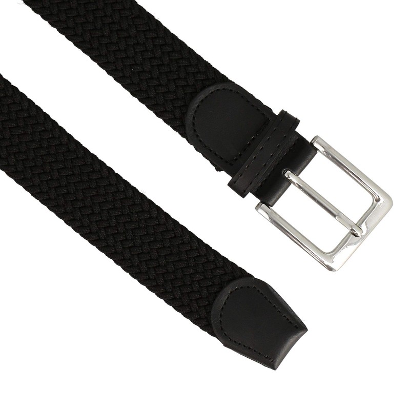 FASHIONGEN - Elastic Leather Belt Braided Stretch Belt for Men
