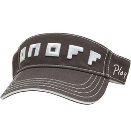 Onoff YOK0322 Men's Logo Sun Visor, 2022 Model, One Size Fits All