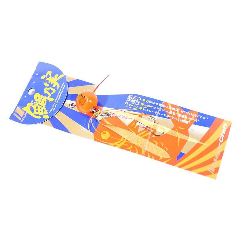 Major Craft Metal Jig, TM-45/#001 Orange/Orange #001 Orange/Orange 1.6 oz