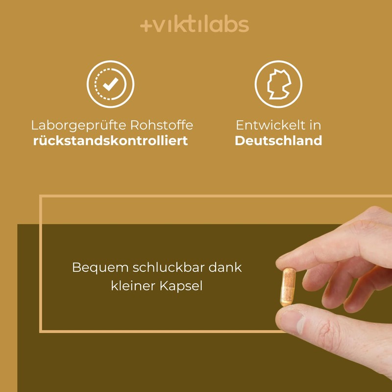 Viktilabs© Almond Mushroom - Agaricus Blazei - Capsules High Dose