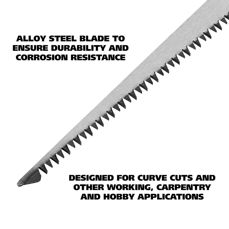 GreatNeck 12" Compass Saw - Precision Saw for Wood &