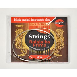 Prima Balalaika 3 String Set - Steel Strings for Russian Balalaika