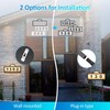 Solar Address Signs for Yard, Solar Powered Address Sign with