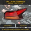 Dasbecan Tail Light Assembly Compatible with 2019-2026 Nissan Altima