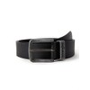 Wrangler Men's Basic Metal Loop Belt, Black, 44cm (Manufacturer Size:115)