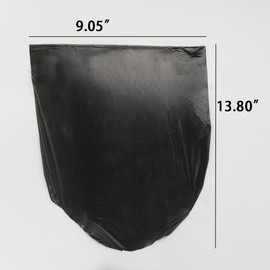 Nicesh 1200 Counts Dog Waste Bags with 2 Dispensers, Black