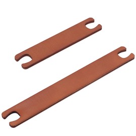 PH PandaHall Pack of 2 Wooden Weaving Ships Weaving Tools Crochet Hook Loom Crochet Set Accessories for Sweater Scarves Tapestries Knitting